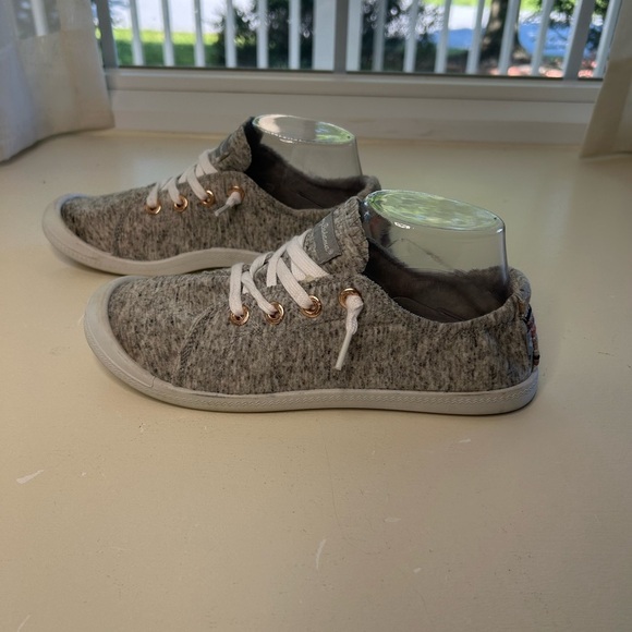 TOMMY BAHAMA No Tie Cozy Gray MEMORY FOAM Sneaker SHOES Womens Size 8 - Picture 5 of 10